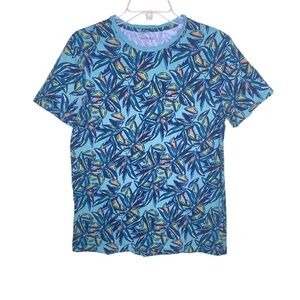 Goodfellow & Co Green Tropical Leaf Print T-Shirt Size M Medium